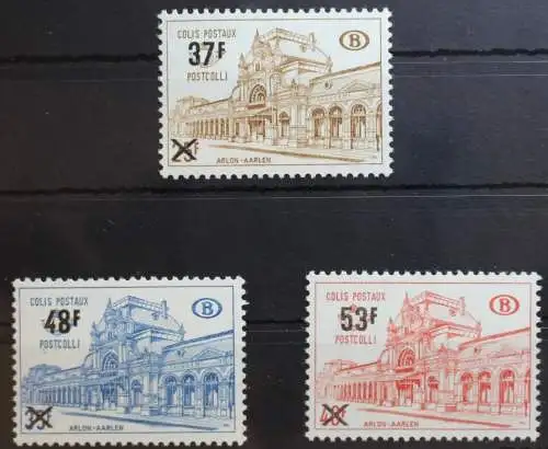 Belgien Postpaketmarken 64-66 postfrisch #RU156