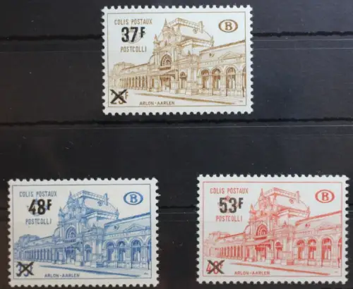 Belgien Postpaketmarken 64-66 postfrisch #RU156