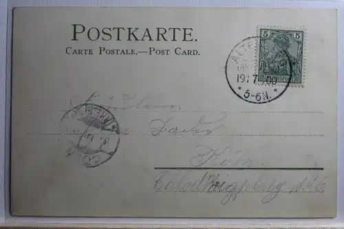 AK Deutschland Sonnenschein-Postkarten-Serie Künstlerkarte 1900 #PC476