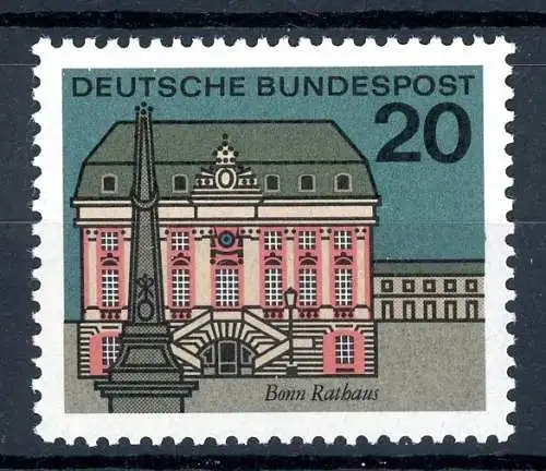 Bund 424 II postfrisch Plattenfehler #IN360