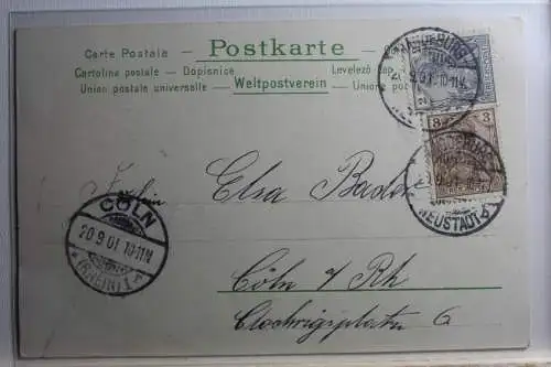 AK Deutschland Grußkarte 1901 #PD272