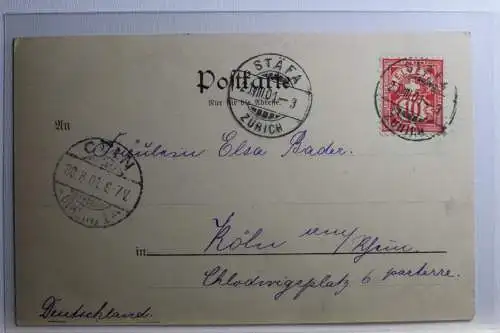 AK Stäfa Patriotendenkmal 1901 #PC553