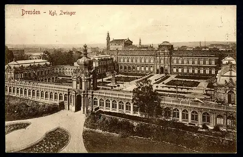 AK Dresden Zwinger 1911 #IN782
