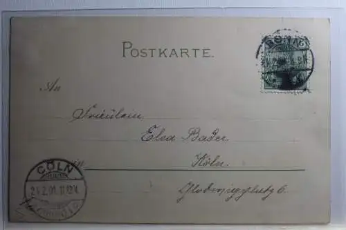 AK Deutschland Grußkarte 1901 #PC552