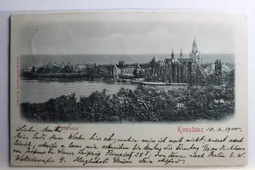 AK Konstanz Panorama 1900 #PC601