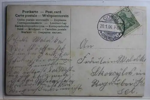 AK Deutschland Grußkarte 1906 #PC483