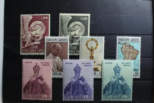 Vatikan Jahrgang 1968 mit 536-543 postfrisch #RX041