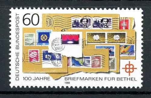 Bund 1395 II postfrisch Plattenfehler #IN427