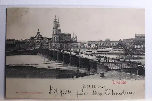 AK Dresden Stadtansicht 1902 #PC639