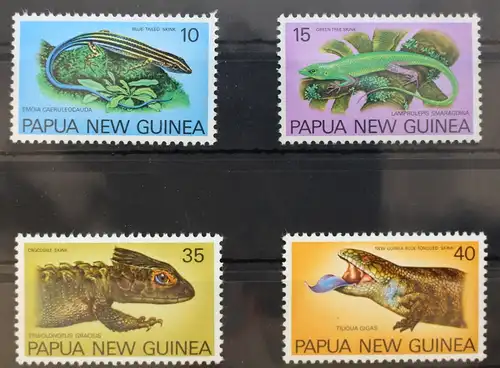 Papua Neuguinea 337-340 postfrisch #RW117