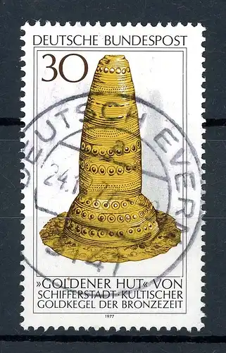 BRD 943 I gestempelt Plattenfehler #GQ352