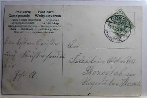 AK Deutschland Künstlerkarte 1906 #PC731