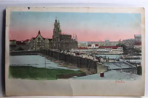 AK Dresden Stadtansicht 1905 #PC640