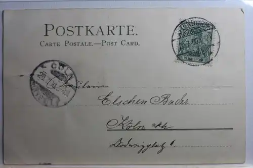 AK Deutschland Künstlerkarte 1900 #PC754