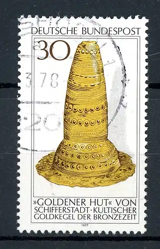 BRD 943 I gestempelt Plattenfehler #GQ353