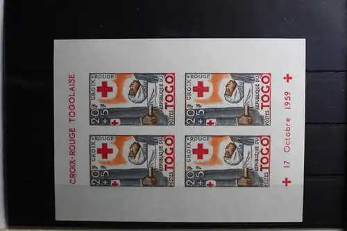 Togo Block 2B mit 268 postfrisch Rotes Kreuz #RW952