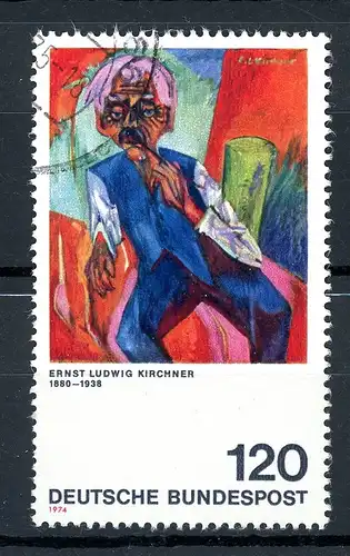 BRD 823 I gestempelt Plattenfehler #GQ344