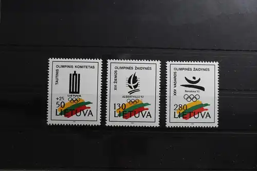 Litauen 496-498 postfrisch Olympische Spiele #RY088