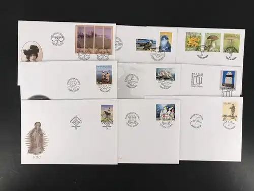 Aland FDC Jahrgang 2003 komplett Ersttagesbrief/FDC #LO82
