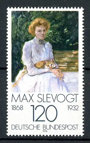 BRD 988 I postfrisch Plattenfehler #GQ362