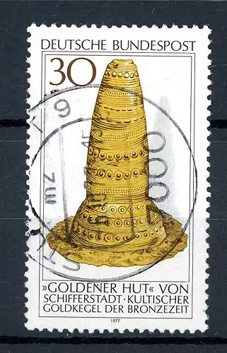 BRD 943 I gestempelt Plattenfehler #GQ351