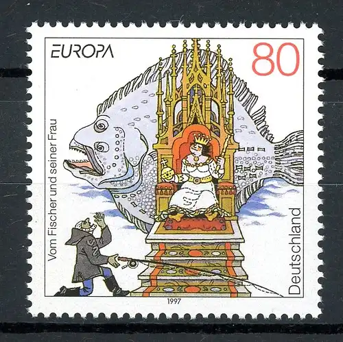 BRD 1915 II postfrisch Plattenfehler #GQ012