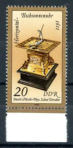 DDR 2798 I postfrisch Plattenfehler #GQ128