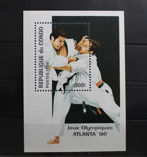 Kongo Block 127 mit 1443 postfrisch Olympische Spiele #RY037