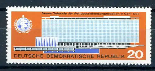 DDR 1178 I postfrisch Plattenfehler #GQ083