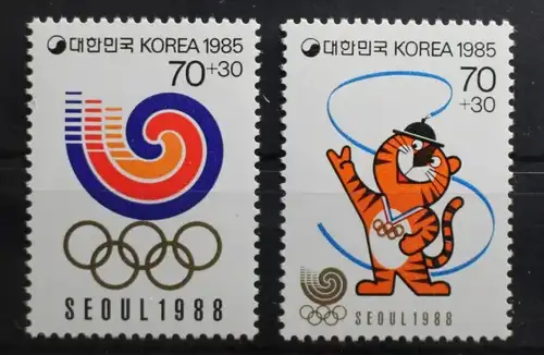 Korea 1400-1401 postfrisch Olympische Spiele #RZ202