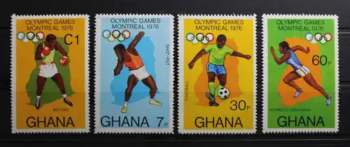 Burundi 646-649 postfrisch Olympische Spiele #RZ201