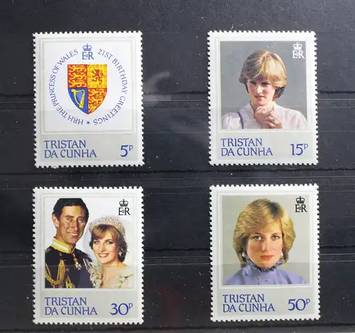 Tristan da Cunha 323-326 postfrisch #RY430