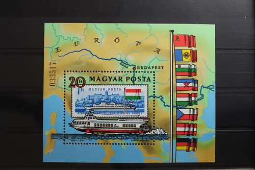 Ungarn Block 153A mit 3521A postfrisch #RZ345