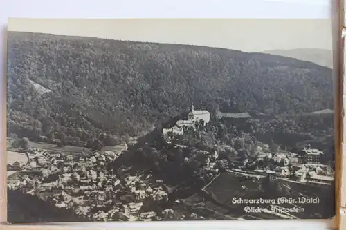 AK Schwarzburg (Thü. Wald) Blick - Tippstein 1922 #PD390