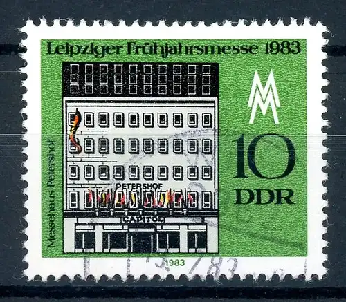 DDR 2779 II gestempelt Plattenfehler #GQ126