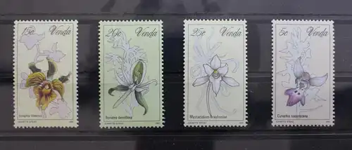 Südafrika Venda 46-49 postfrisch Blumen #RZ069