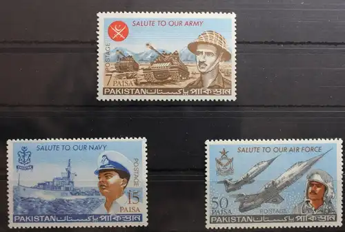 Pakistan 221-223 postfrisch #RZ402