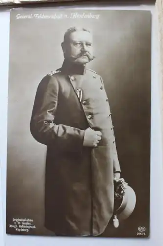 AK Deutschland Generalfeldmarschall v. Hindenburg #PD491