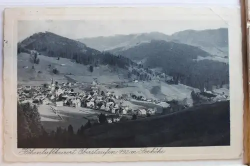 AK Oberstaufen Luftkurort - 792 m, Blick v. Kapf - Staufen 1939 #PD317