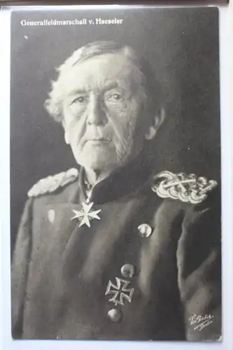 AK Deutschland Porträtkarte, Generalfeldmarschall v. Haeseler #PD433