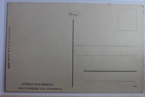 AK Deutschland Porträtkarte - General von Beseler #PD478