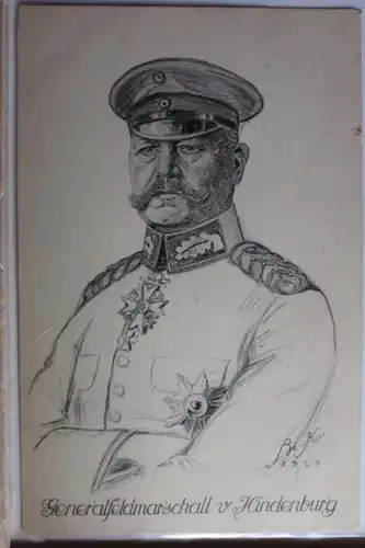 AK Deutschland Generalfeldmarschall v. Hindenburg #PD498