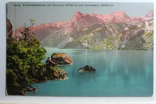 AK Vierwaldstättersee Gitschen (2520m) / Urirotstock (2932 m) #PC958