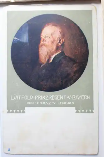 AK Deutschland Prinzregent Luitpold von Bayern v. Lenbach #PD439