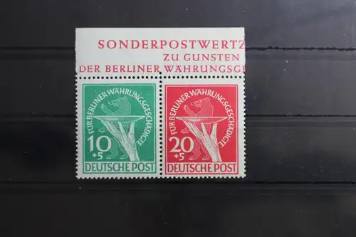 Berlin 68II und 69 postfrisch als Zusammendruck aus Block 1 #RZ921