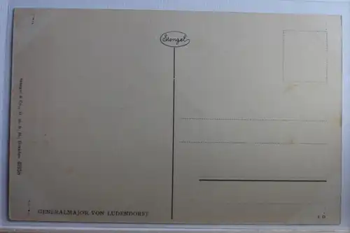 AK Deutschland Porträtkarte - Generalmajor v. Ludendorff #PD454