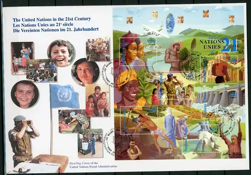 UNO Genf Block 14 Ersttagesbrief/FDC #IY030