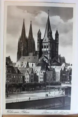 AK Köln Dom und St. Martin #PD609