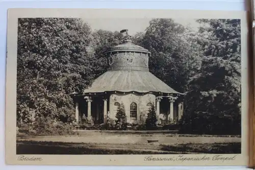 AK Potsdam Sanssouci, Japanischer Tempel 1928 #PD370