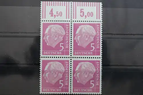 BRD 179y W OR postfrisch Oberrand 4erblock Bundesrepublik Deutschland #SB352